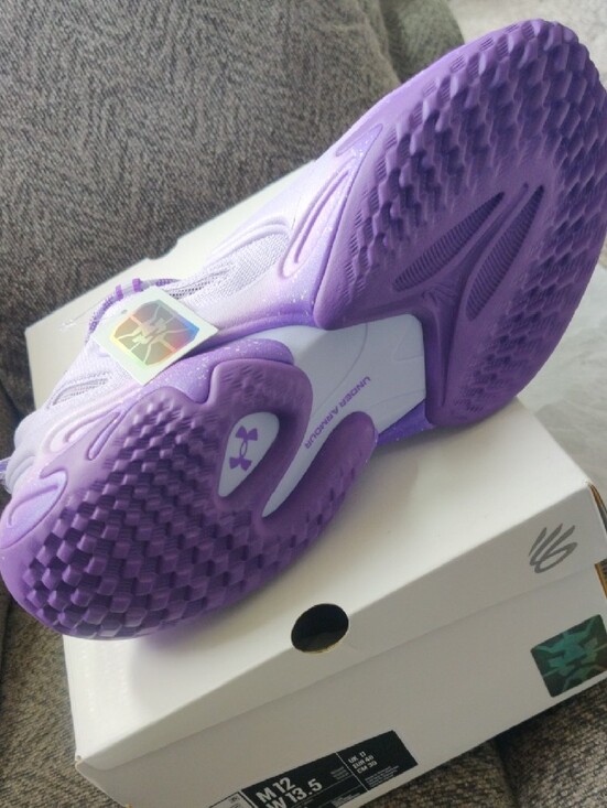 Under Armour Lilac & Purple Curry 13 Basketball Shoe